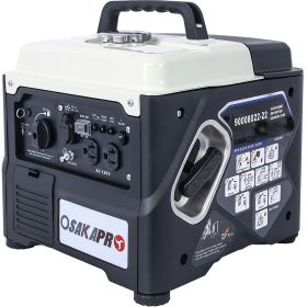 Portable Inverter Generator,1200W ultra-quiet gas engine, EPA Compliant, Eco-Mode Feature, Ultra Lightweight for Backup Home Use & Camping - as Pic