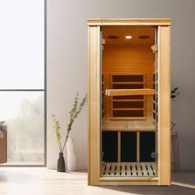 Single person far-infrared sauna room - as Pic