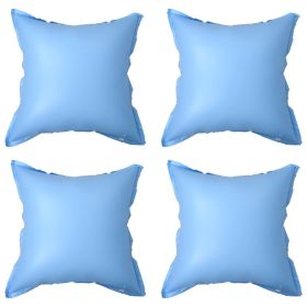 Inflatable Winter Air Pillows for Above-Ground Pool Cover 4 pcs PVC - Blue