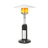 11,000 BTU Portable Tabletop Propane Patio Standing Heater - Black