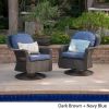 LIAM SWIVEL CLUB CHAIR (Set of 2) - as Pic