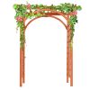 Garden Archway Arch Lattice Trellis Pergola for Climbing Plants and Outdoor Wedding Bridal Decor - As shown in the picture