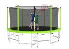 16FT Big Trampoline Green - as Pic