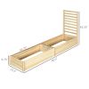 Wooden Planter,Flower shelf,Wood Planter Box - Natural Tone