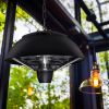 1500W Outdoor Hanging Patio Heater - Silver