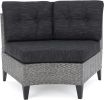 Pema Outdoor 8 Seater Sofa - as Pic