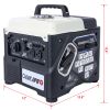 Portable Inverter Generator,1200W ultra-quiet gas engine, EPA Compliant, Eco-Mode Feature, Ultra Lightweight for Backup Home Use & Camping - as Pic