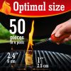 Fire Starters for Indoor Fireplace Campfires Wood Stove Grill Charcoal Chimney Fire Pit BBQ Accessories - Trazon