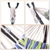 Free shipping  Hammock & Steel Frame Stand Swing Chair Home/Outdoor Backyard Garden Camp Sleep YJ - picture